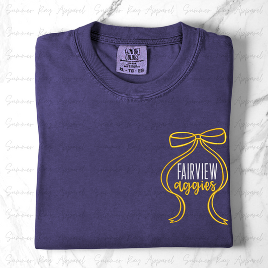 Fairview Fancy Bow T-shirt