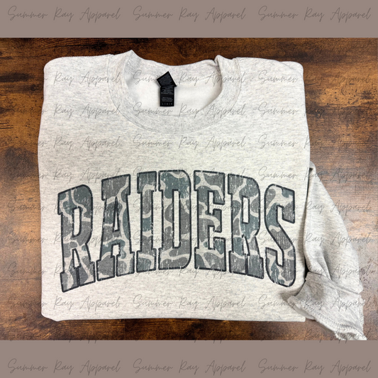 RAIDERS Camo SWEATSHIRT