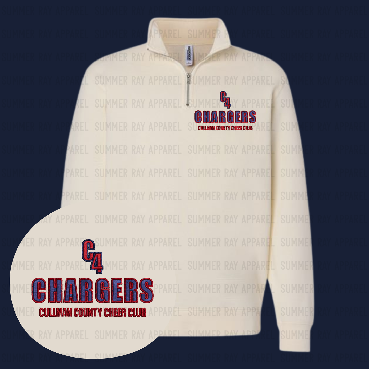 C4 Chargers 1/4 Zip
