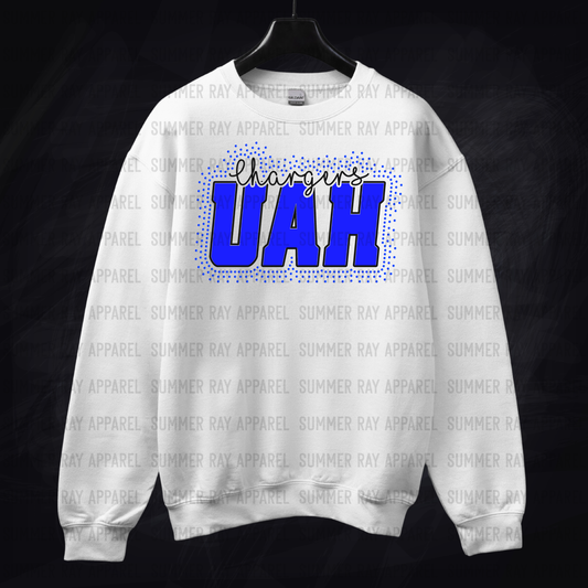 UAH Chargers Sweatshirt-AVA MCSWAIN