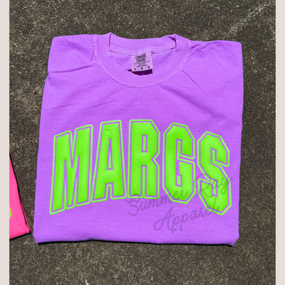 MARGS Neon Puff Tee