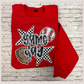 Gameday Sequin Patch Sweatshirt(Baseball)