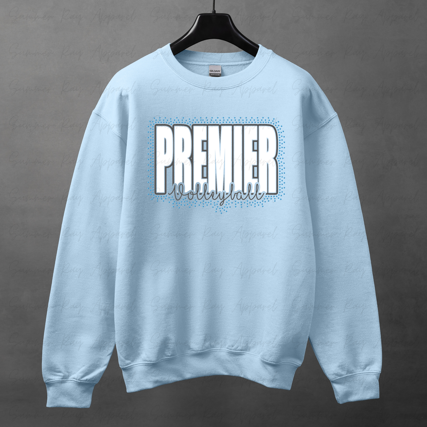 PREMIER VOLLEYBALL Glitter/Rhinestone Sweatshirt
