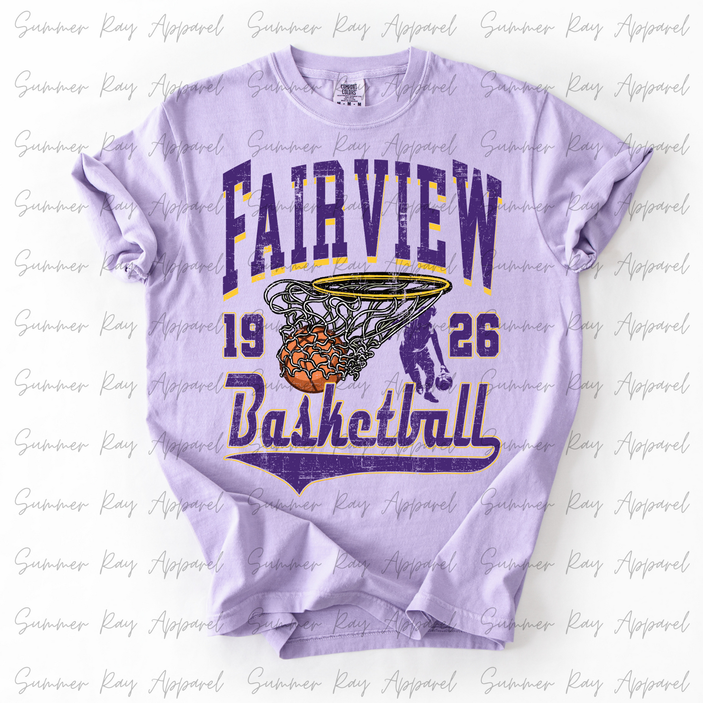 Vintage Fairview Basketball Tee