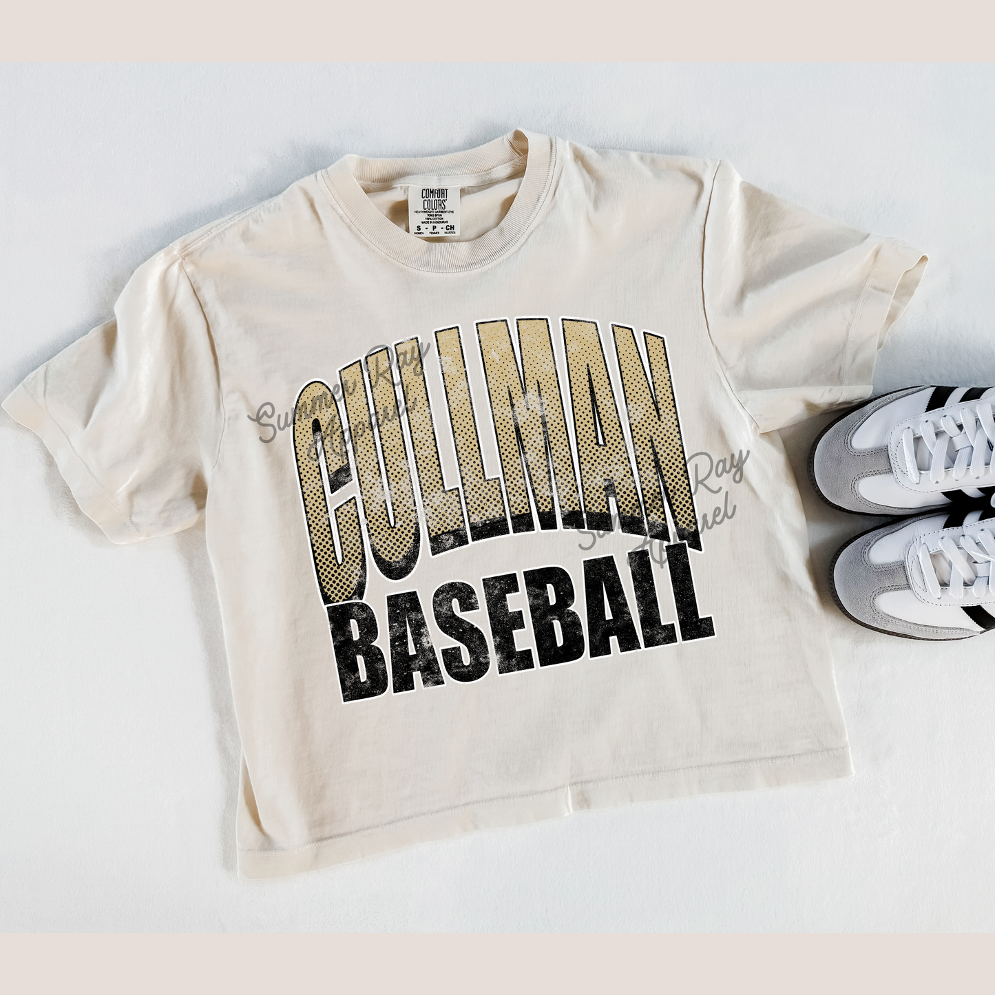 Cullman Baseball Boxy Comfort Color Tee