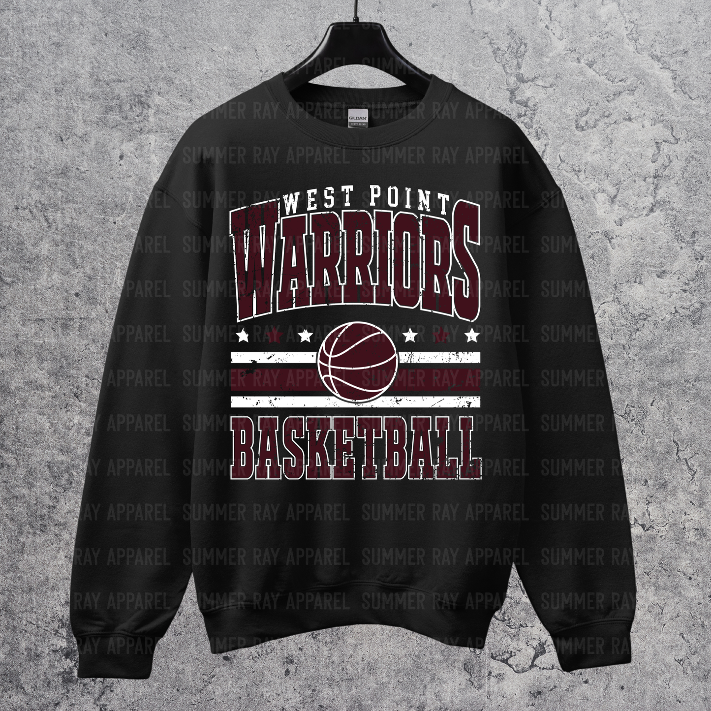 Vintage West Point Basketball Sweatshirt