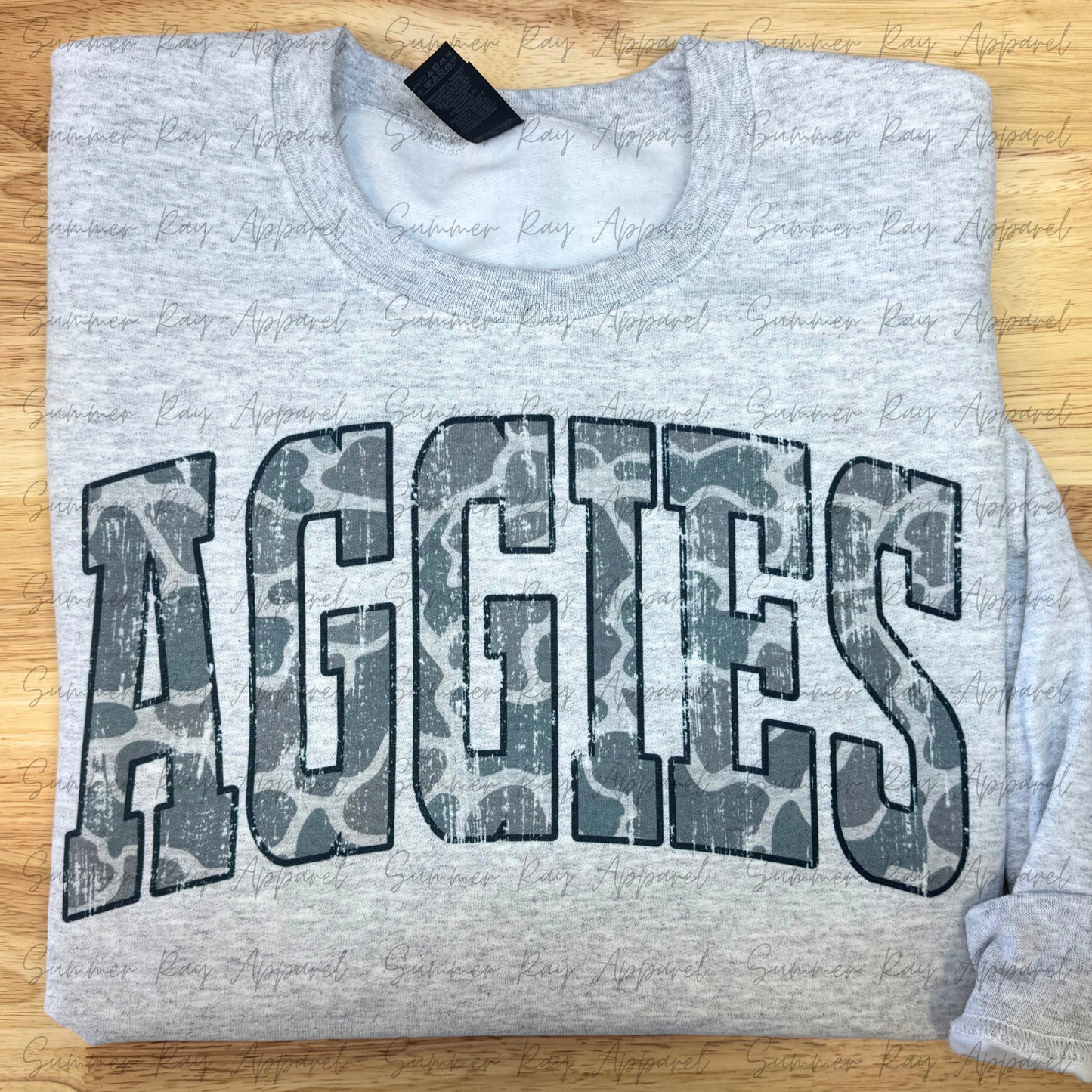 AGGIES Camo SWEATSHIRT