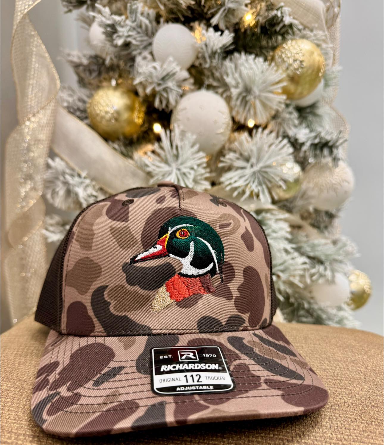 Bark Camo Wood Duck Hat