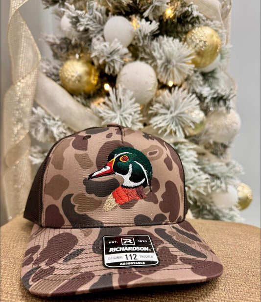 Bark Camo Wood Duck Hat