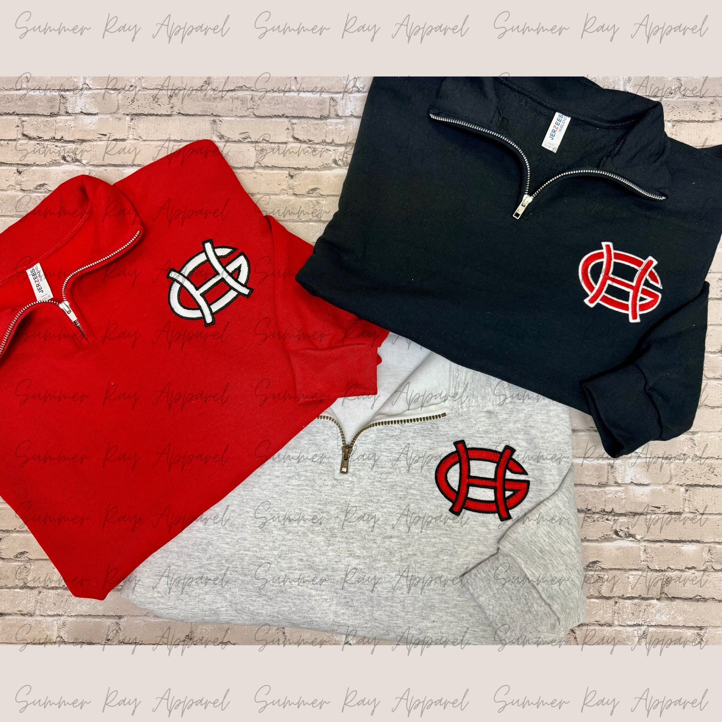 GH Quarter Zip(Black)