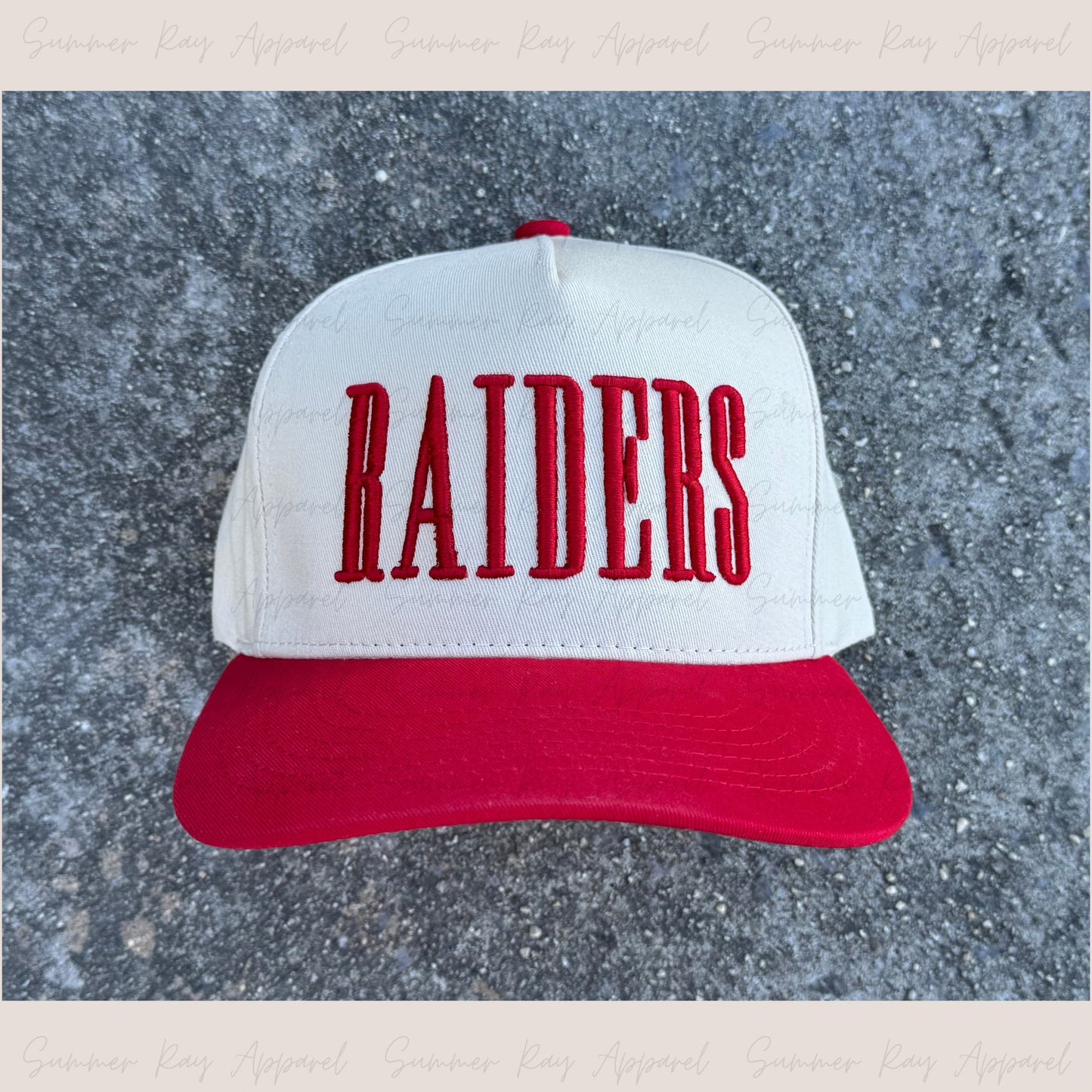 TALL Serif 3D Embroidery Font(for hats)