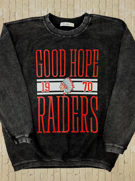 Good Hope Raiders Corded Crewneck