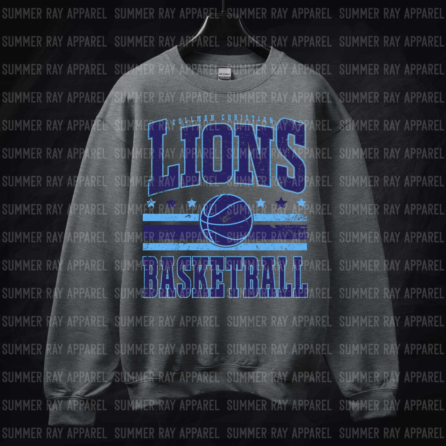 Vintage Cullman Christian Basketball Sweatshirt