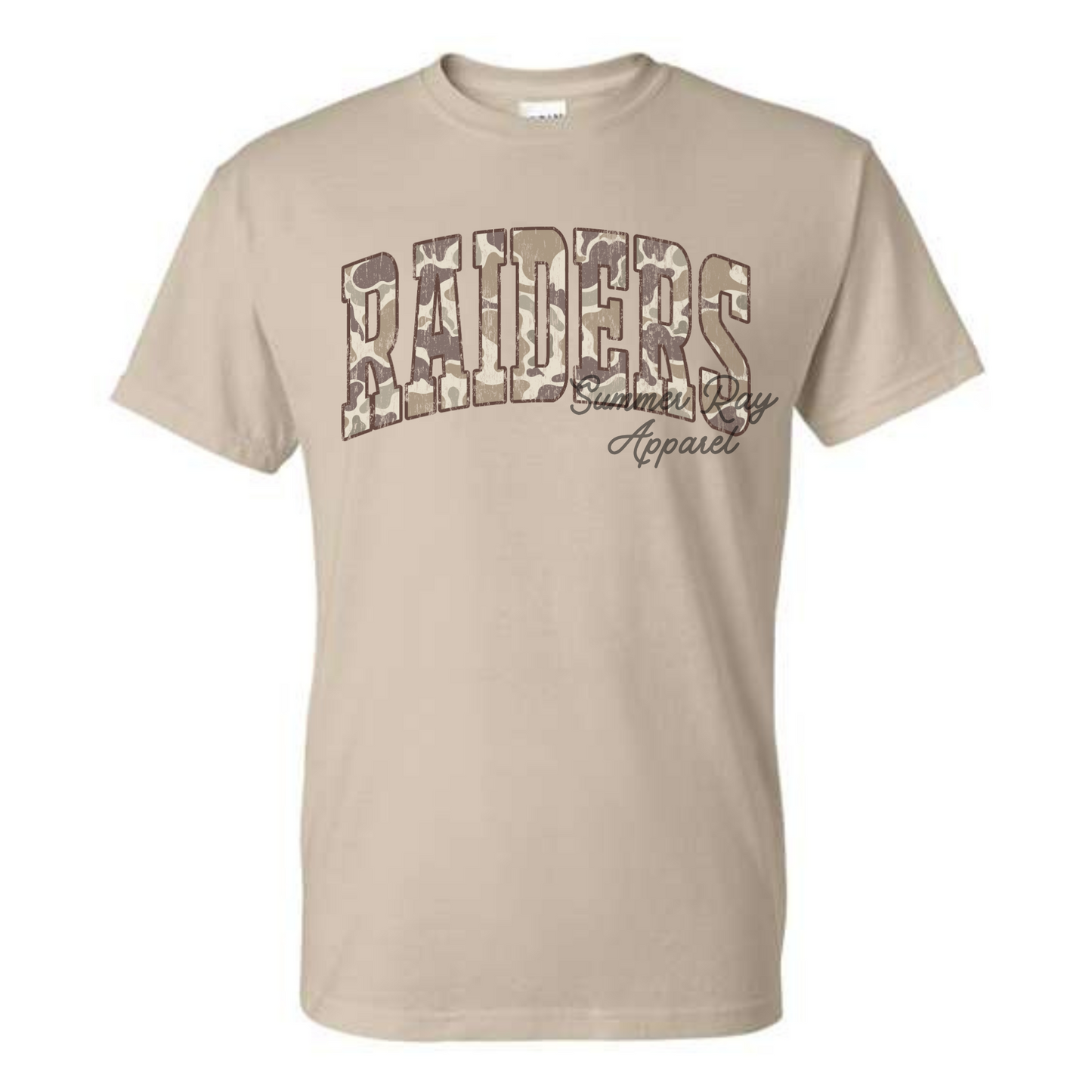 RAIDERS Camo TEE