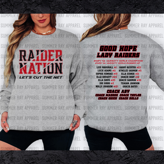 CHAMPIONSHIP Sweatshirt #2 (FRONT & BACK)