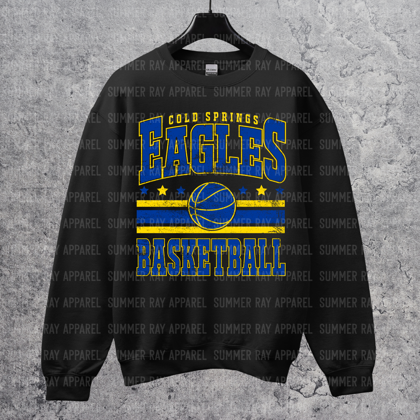 Vintage Cold Springs Basketball Sweatshirt