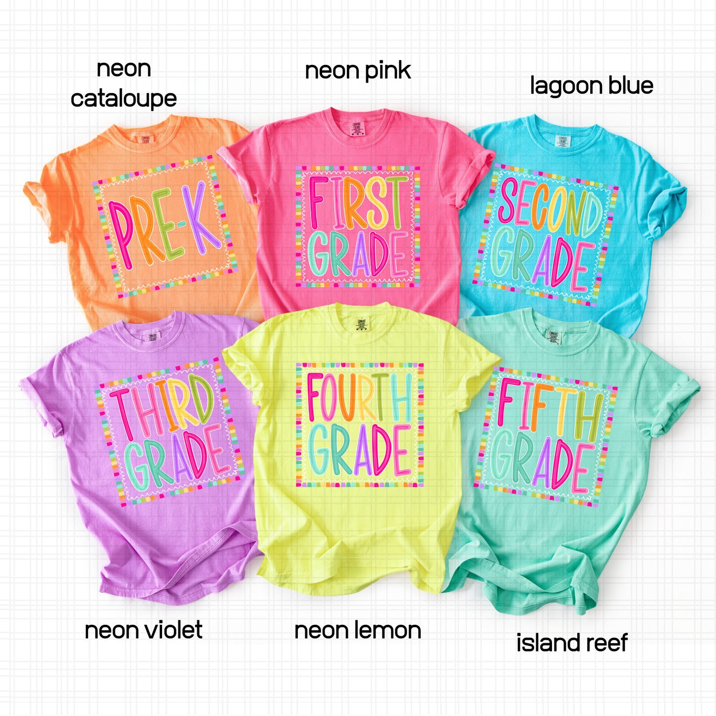 Color Stripe Grade T-shirt
