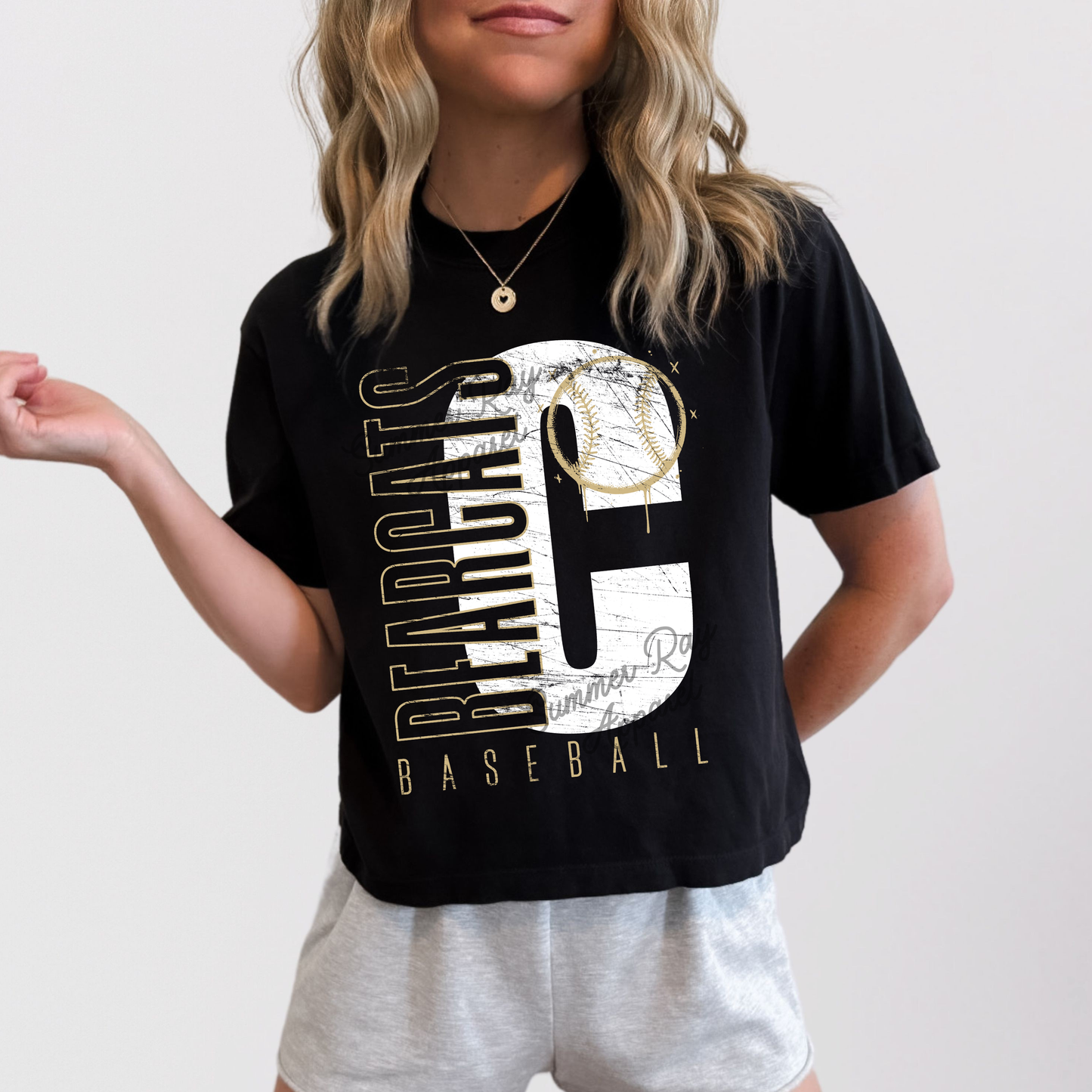 Cullman Baseball Boxy Comfort Color Tee