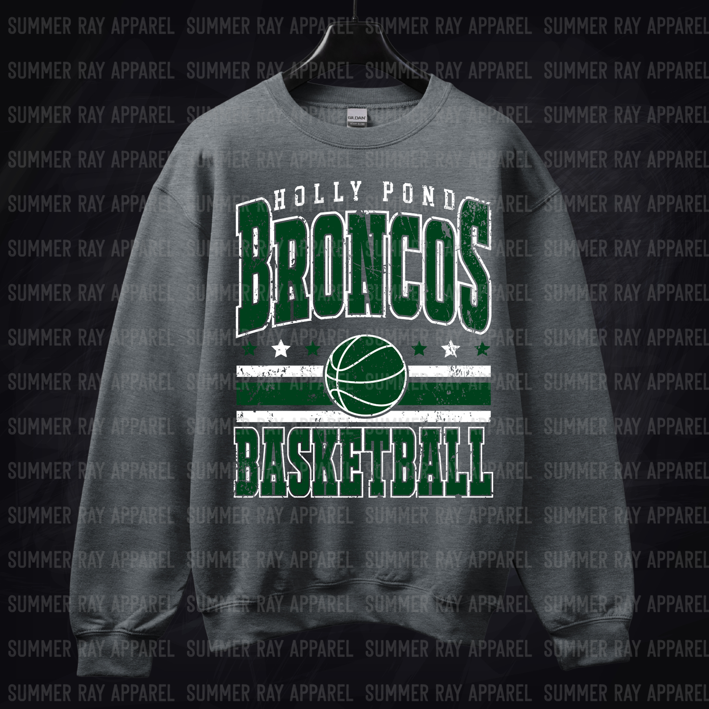 Vintage Holly Pond Basketball Sweatshirt