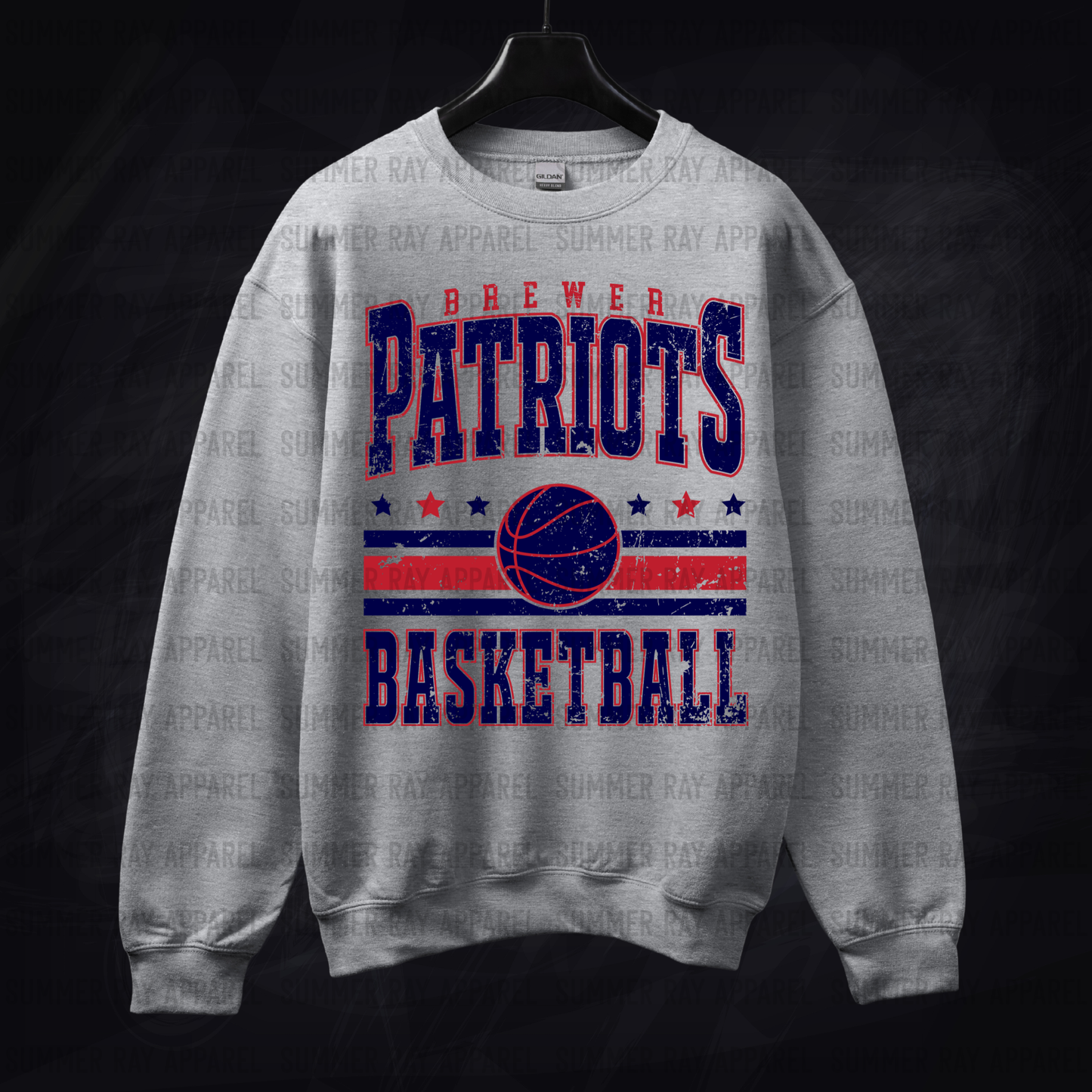 Vintage Brewer Basketball Sweatshirt