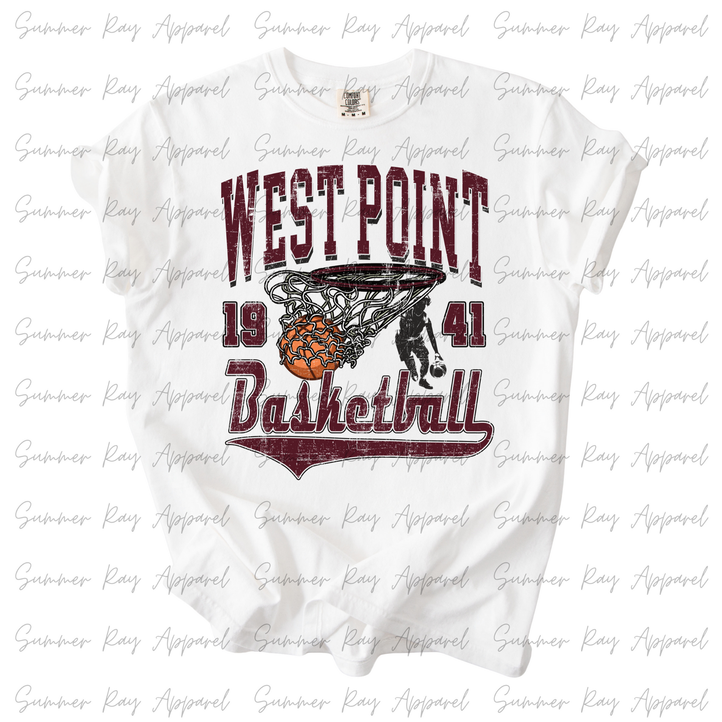 Vintage West Point Basketball Tee
