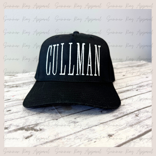 Cullman Tall Font Vintage Trucker Hat