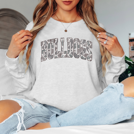 BULLDOGS Camo LONG SLEEVE