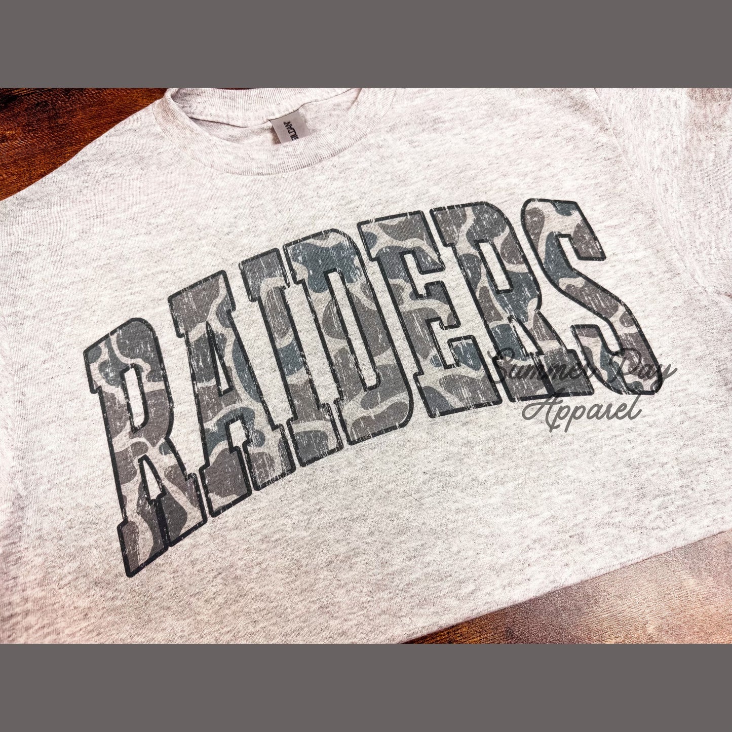 RAIDERS Camo TEE