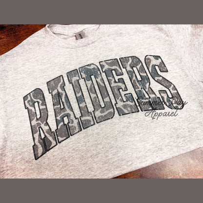 RAIDERS Camo TEE