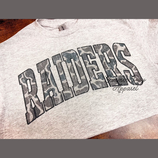 RAIDERS Camo TEE