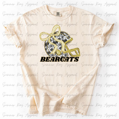 BEARCATS Floral Helmet Tee