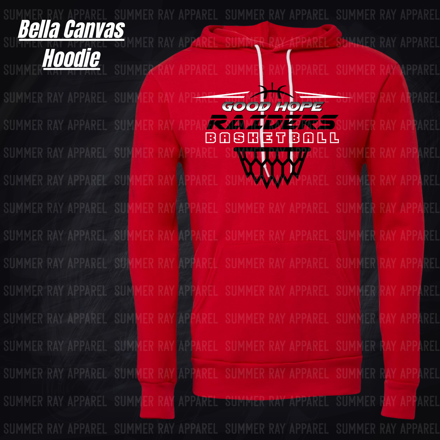 GH Basketball- Bella Canvas Hoodie