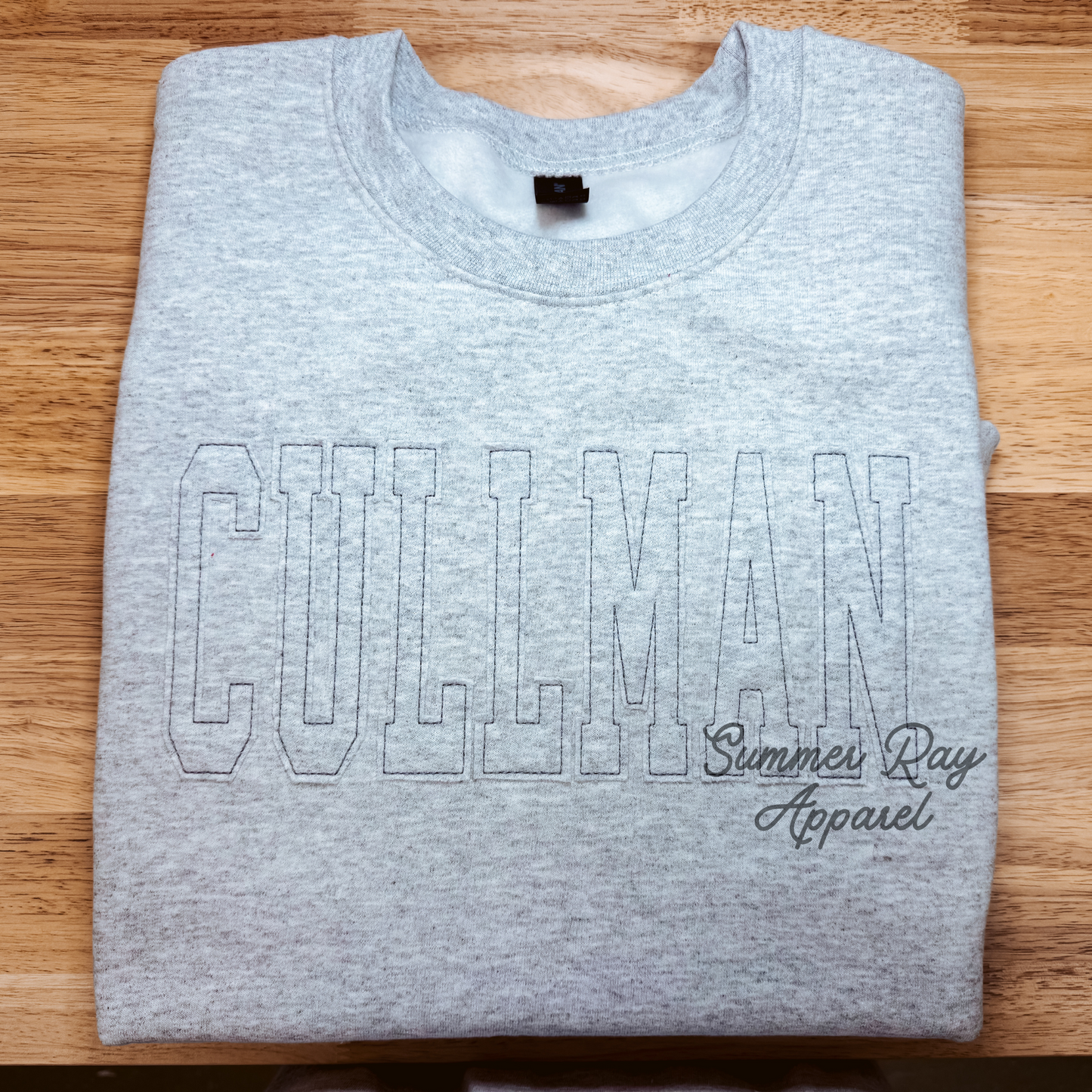 CULLMAN Raggy Applique Sweatshirt