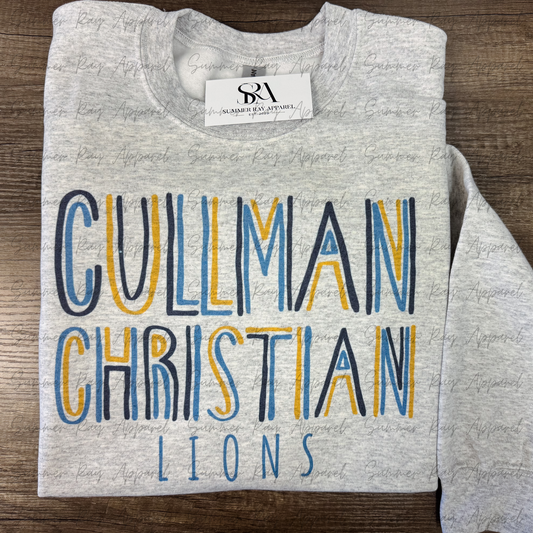 CULLMAN CHRISTIAN Lions Sweatshirt