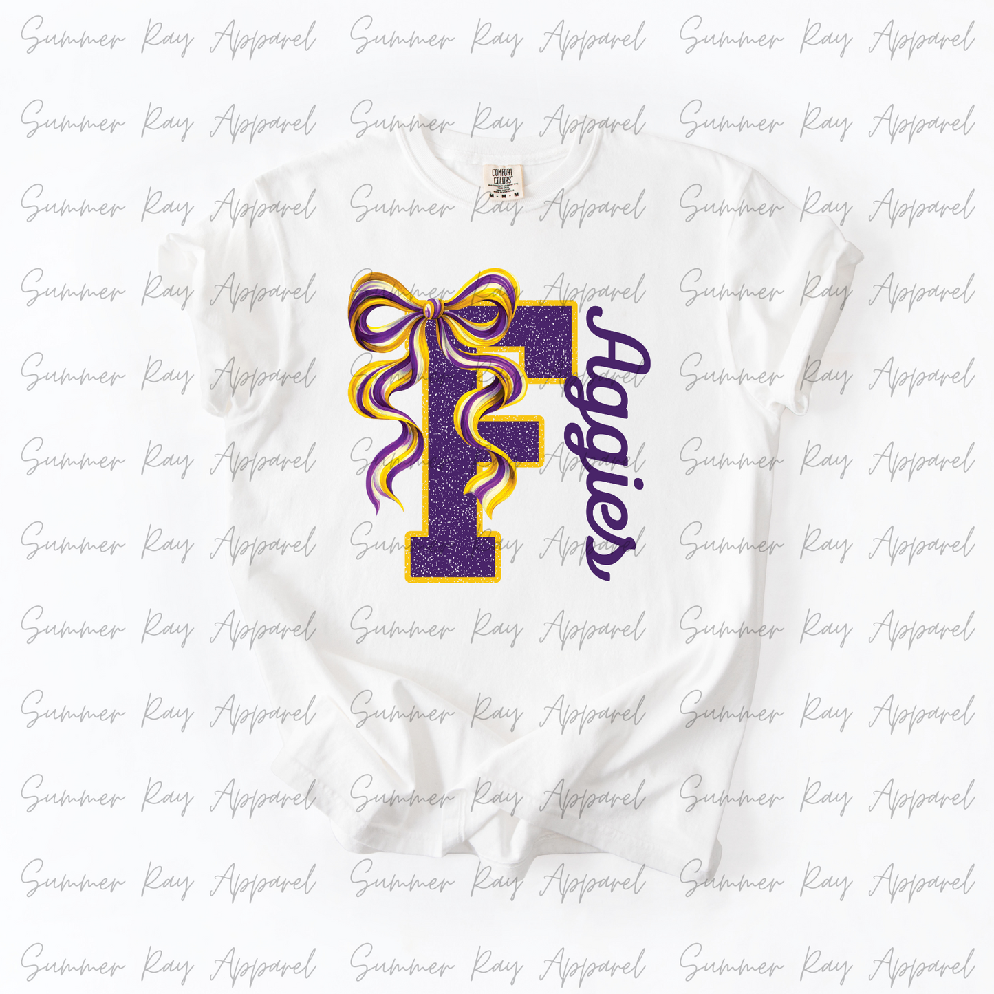 FAIRVIEW AGGIES Coquette Bow T-shirt