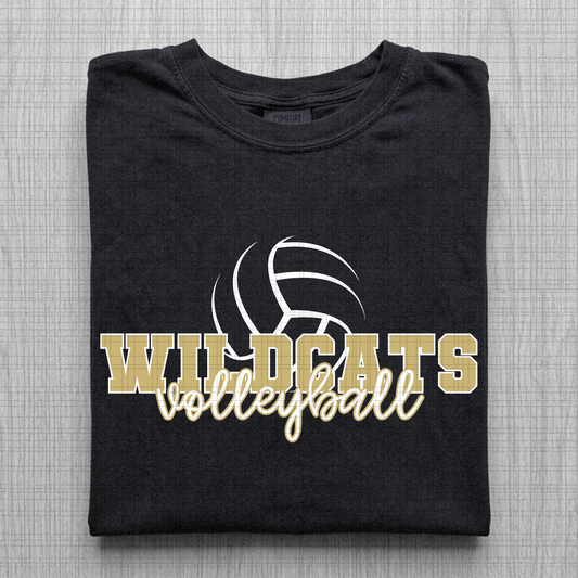 Wildcats Volleyball CC Tee