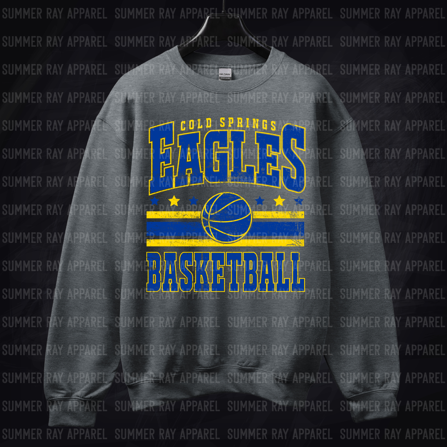 Vintage Cold Springs Basketball Sweatshirt