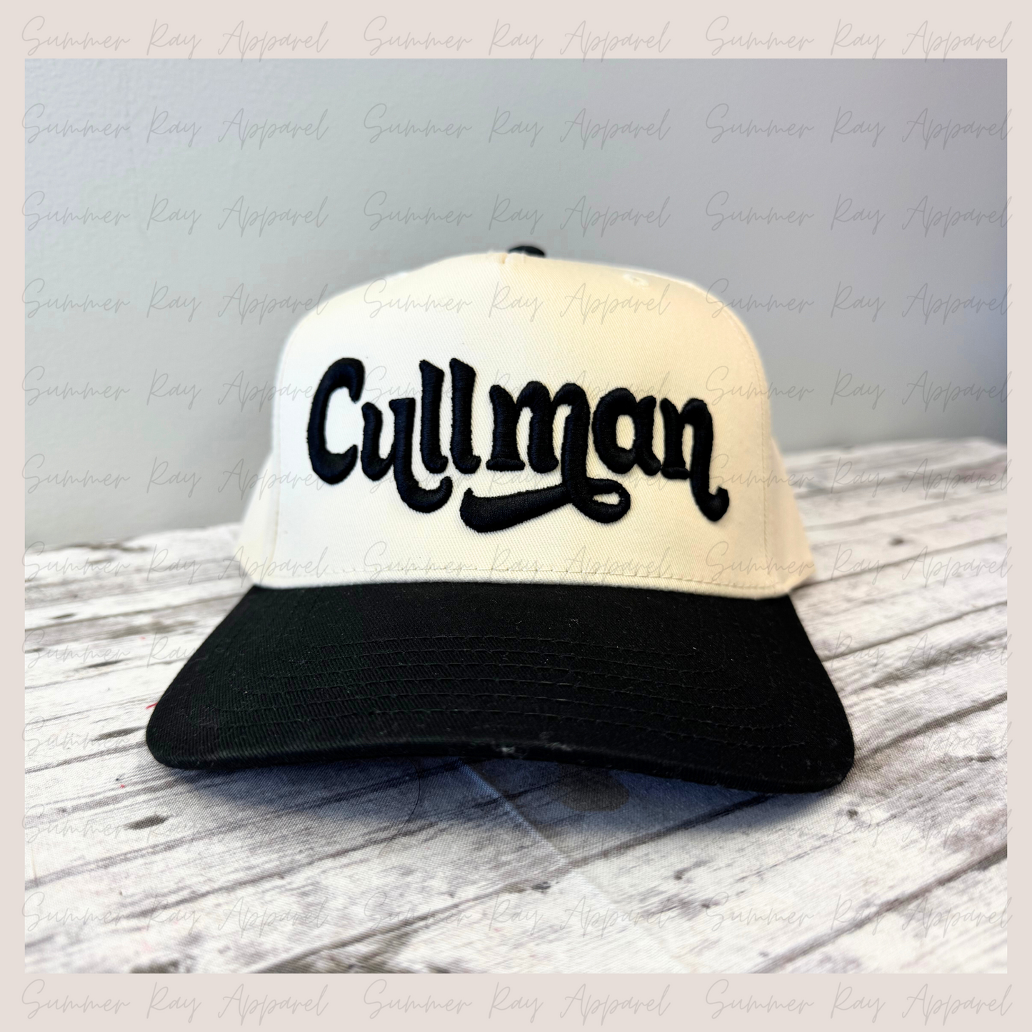 Cullman Scrolly 3D Vintage Trucker Hat