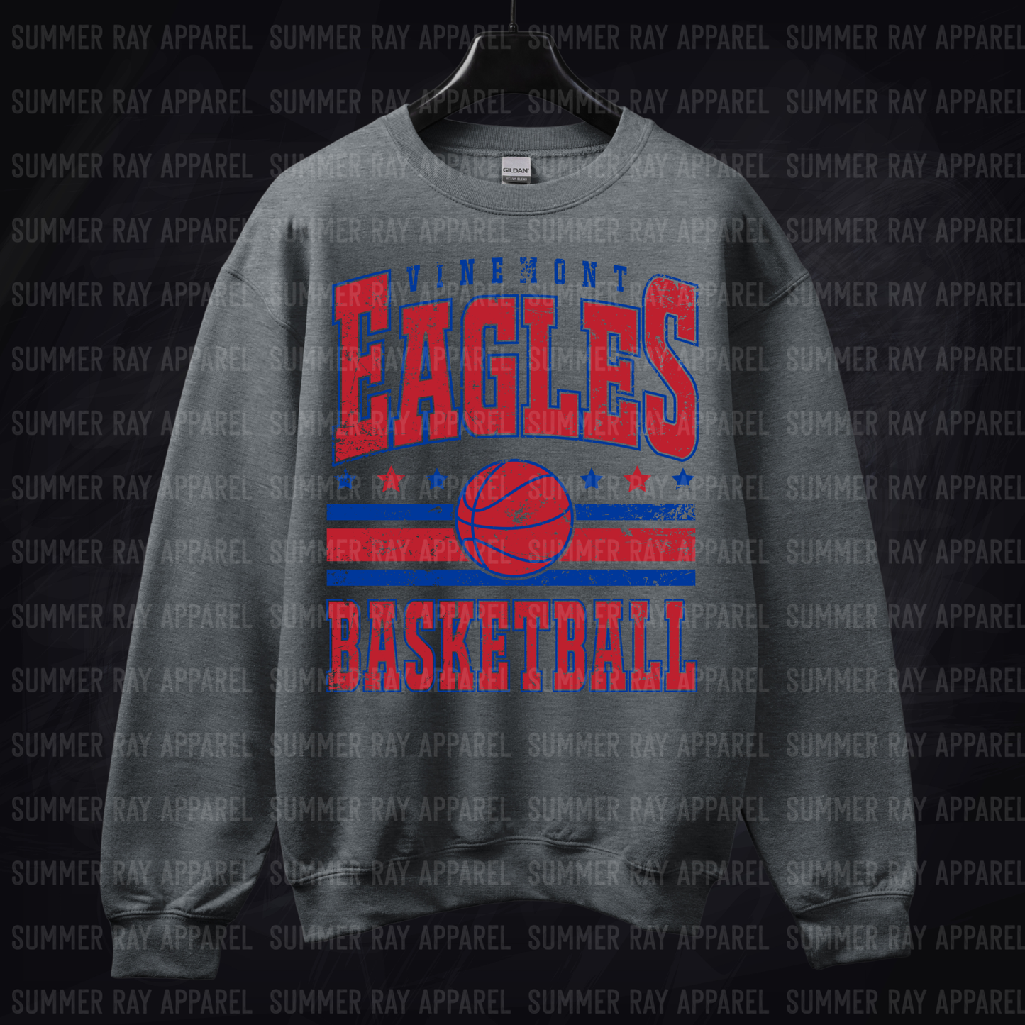 Vintage Vinemont Basketball Sweatshirt