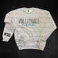 Volleyball Mama-Side Bow Sweatshirt