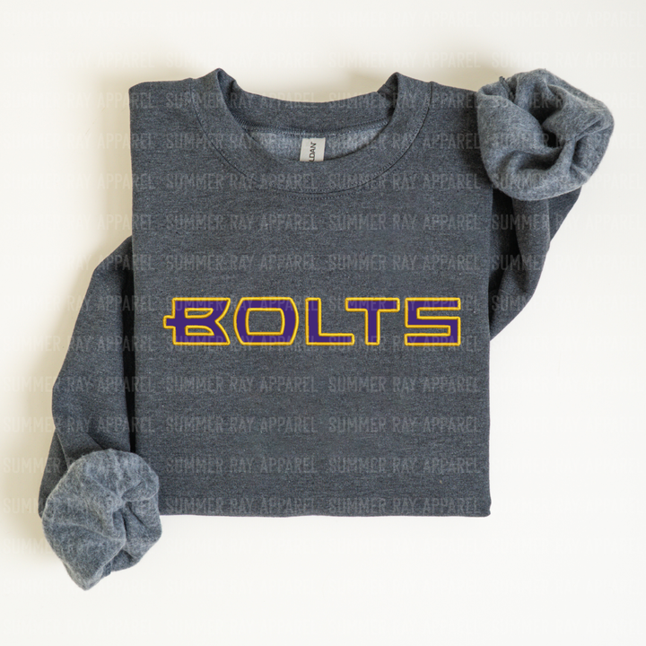 BOLTS Applique Sweatshirt