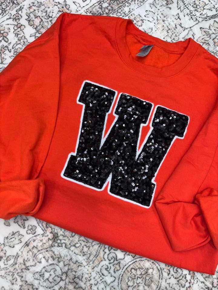 Sequin Applique Sweatshirt
