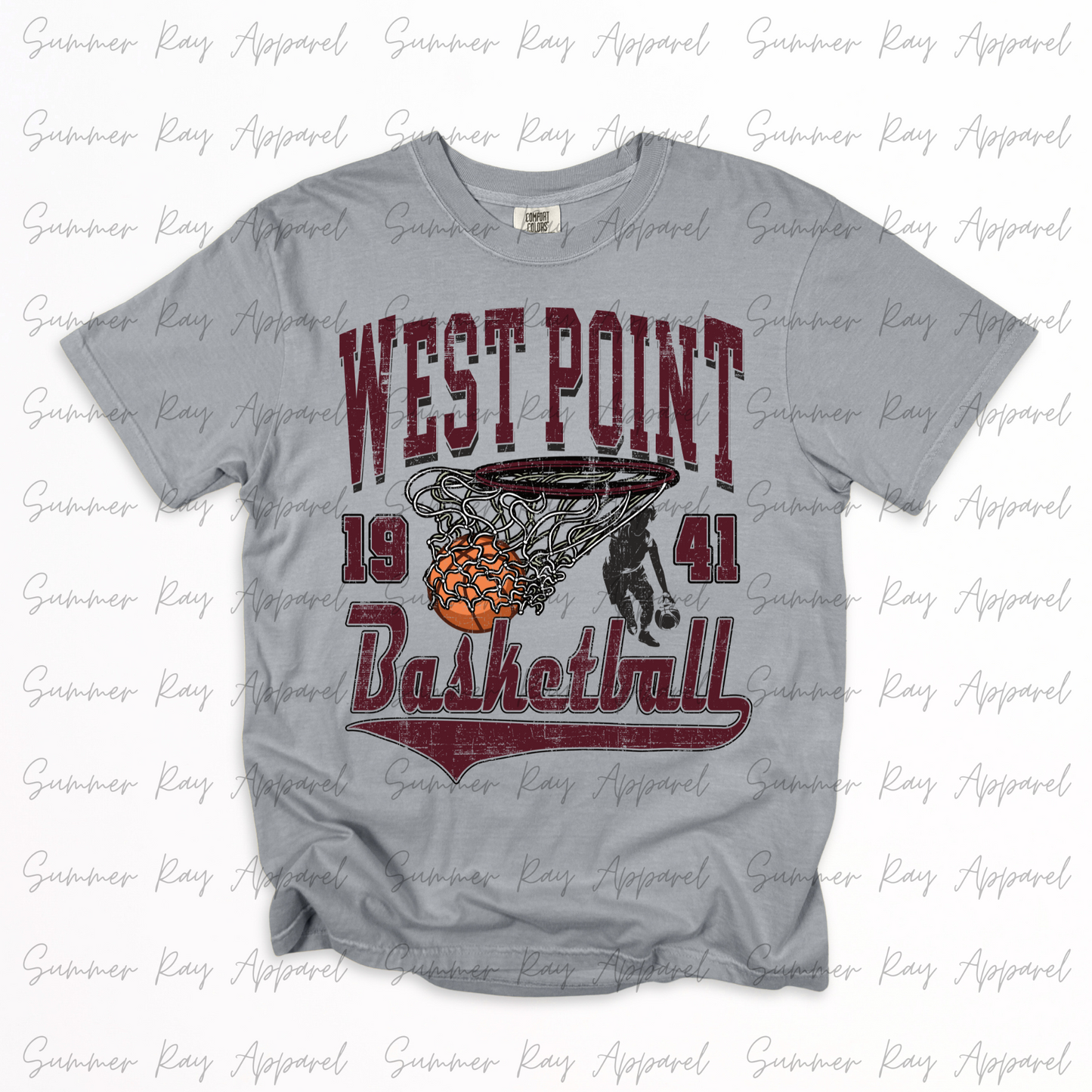 Vintage West Point Basketball Tee