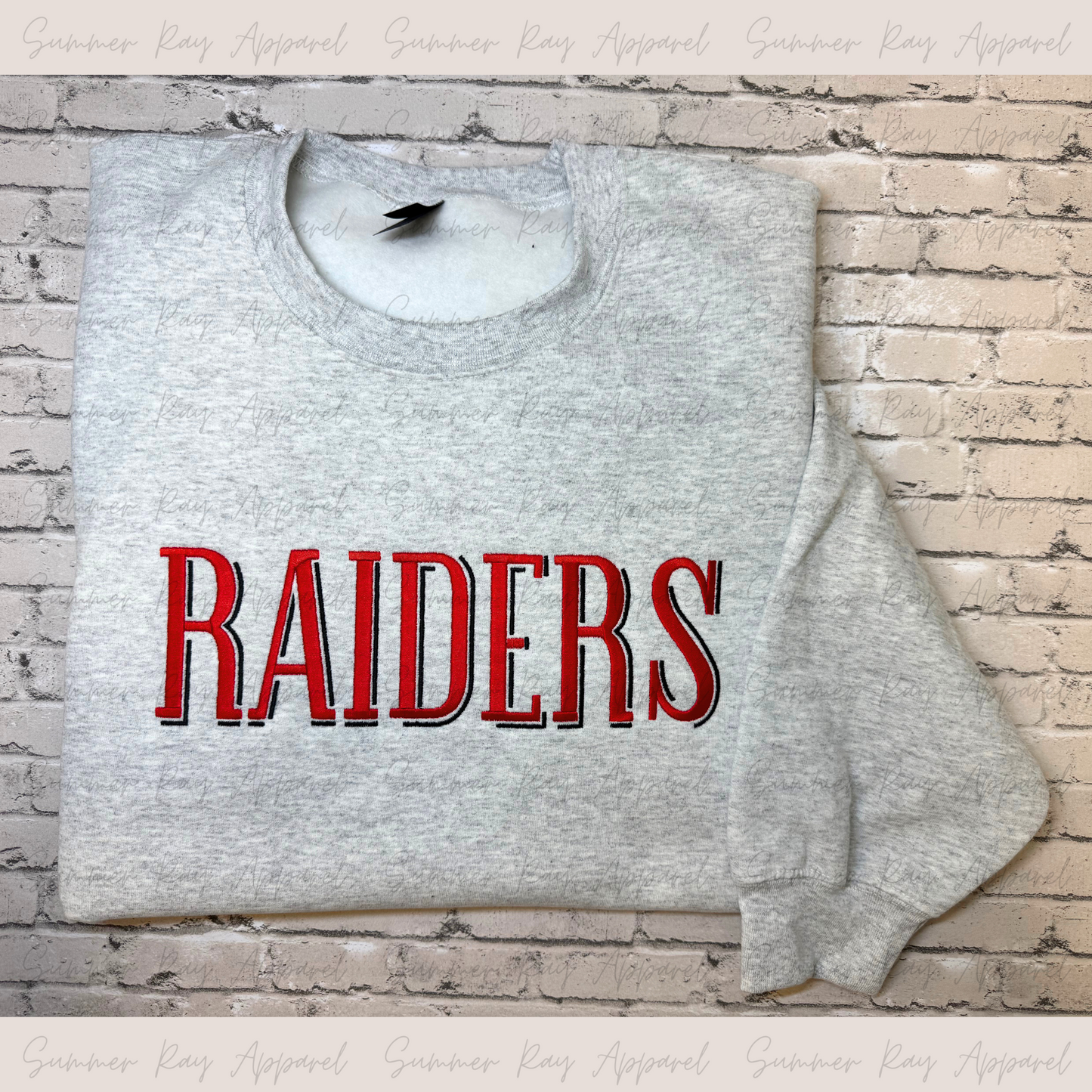 RAIDERS Shadow Font Sweatshirt