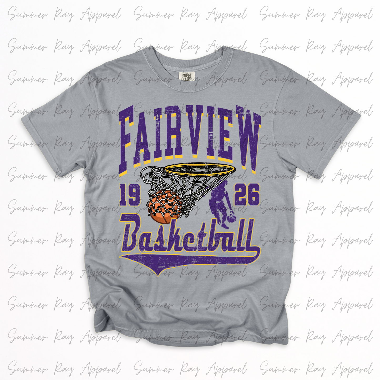 Vintage Fairview Basketball Tee