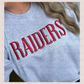 RAIDERS Shadow Font Sweatshirt