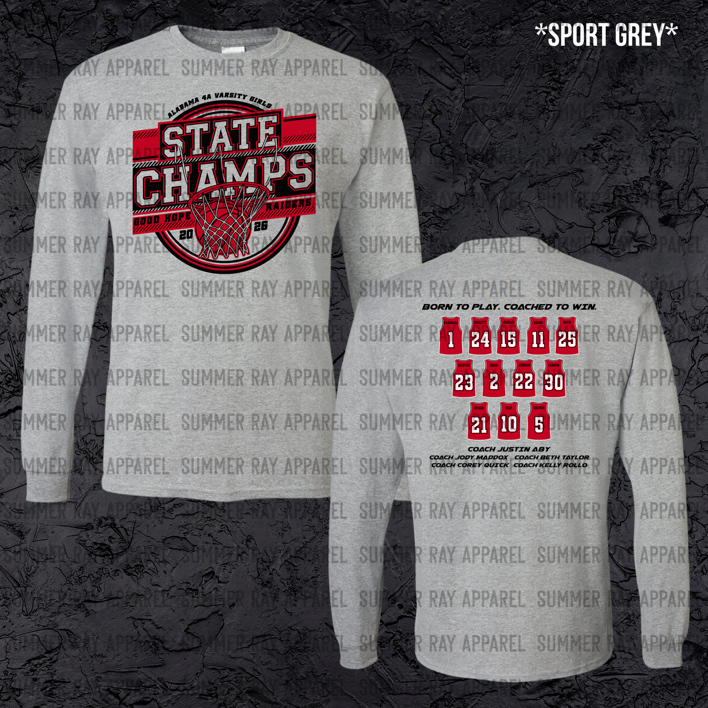 STATE CHAMPIONS Long Sleeve T-shirt