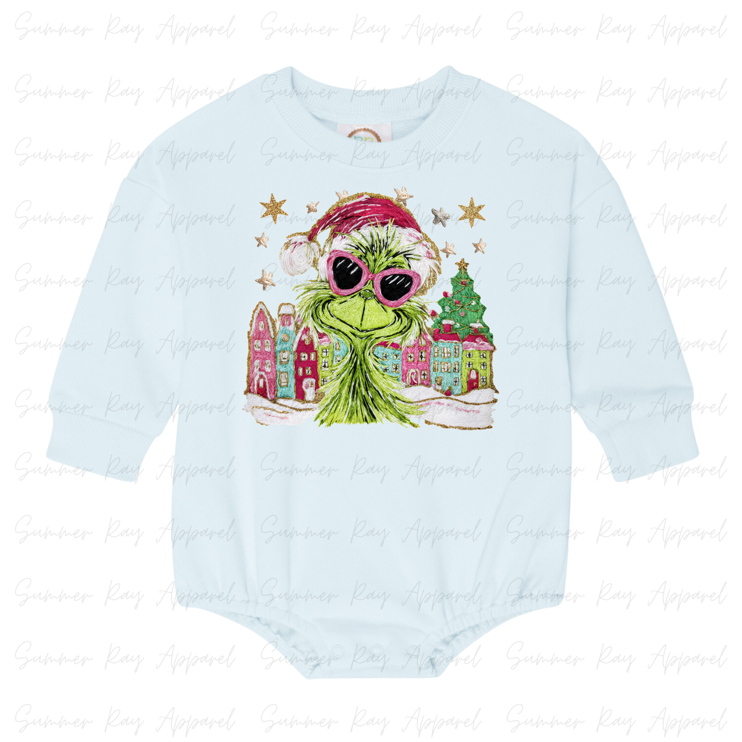 Boujee Grinch Toddler Bubble