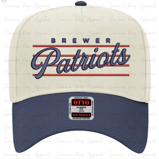 Vintage PATRIOTS Trucker Hat