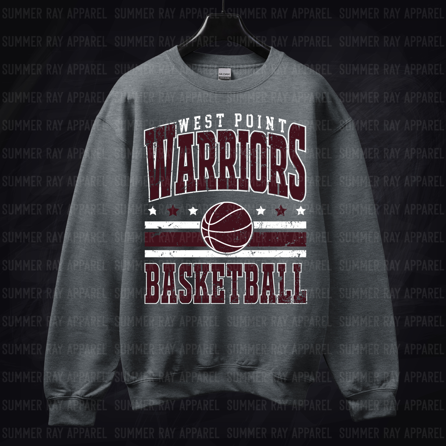 Vintage West Point Basketball Sweatshirt
